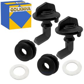 2pcs المزلاج المزلاج مع مجموعة الحلقات وغسالات مجموعة Polaris RZR 570 RZR XP 800 RZR Z4 900 2010-2022 OEM#7555919 5413428 7081500