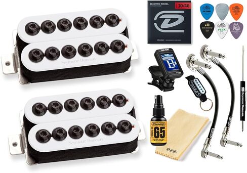Seymour Duncan Invader SH-8n / SH-8b High Output Humbucker Pickup Set with Tonebird Bundle (Black) in Kuwait