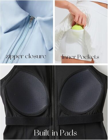 AFZ Women Pleated Tennis Skirt Set Two Piece Racerback Golf Outfits Pickleball Athletic Dresses with Shorts in Saudi Arabia