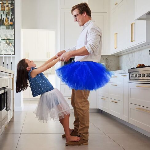 Zhanmai Tutu Skirt 5 Layered Tulle Tutu Skirt Princes Runners Costumes Tube Socks for Women Adult in Saudi Arabia