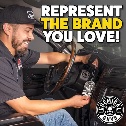 Chemical Guys Black Frost Air Freshener and Odor Eliminator, 16 fl oz Spray with 3 Pack of Hanging Air Fresheners (Great for Cars, Trucks, SUVs, RVs, Home, Office, Dorm Room & More) - HOL432 in Saudi Arabia