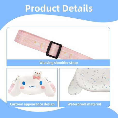 Cartoon Crossbody Shoulder Bag Mini Kawaii Anime Cute Toy Bag Accessories Coin Purse For Girls Women Teen in Saudi Arabia