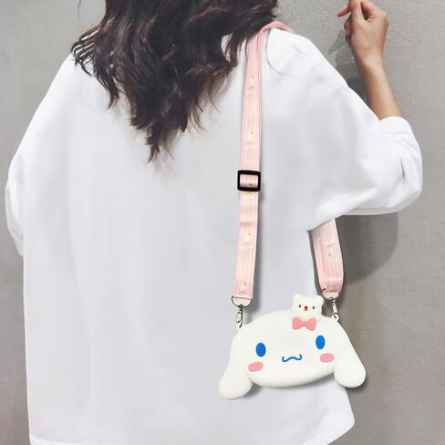Cartoon Crossbody Shoulder Bag Mini Kawaii Anime Cute Toy Bag Accessories Coin Purse For Girls Women Teen in Saudi Arabia
