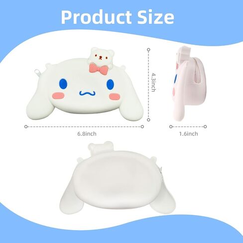 Cartoon Crossbody Shoulder Bag Mini Kawaii Anime Cute Toy Bag Accessories Coin Purse For Girls Women Teen in Saudi Arabia