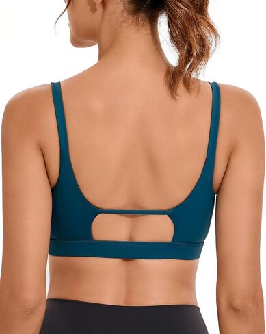 RUNNING GIRL Sports Bras for Women,Square Neck Sports Bra High Support Yoga Bra Workout Crop Top with Built in Bra in Saudi Arabia
