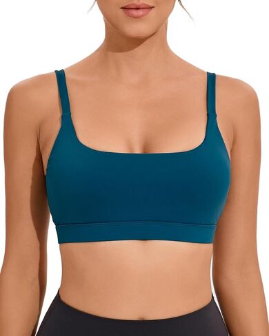 RUNNING GIRL Sports Bras for Women,Square Neck Sports Bra High Support Yoga Bra Workout Crop Top with Built in Bra in Saudi Arabia