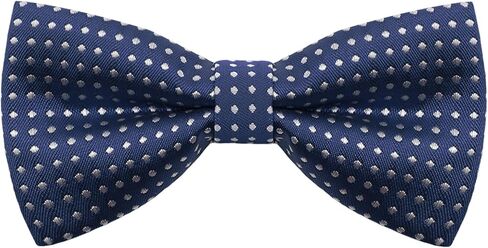 Bow Ties for Boys Pre-tied Kids Bow Tie Adjustable Polka Dot Bow Tie for Boys Girls Wedding Party Graduation in Kuwait