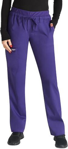 Cherokee Scrub Pants for Women Mid Rise Tapered Leg Drawstring Bottom WW105 in Saudi Arabia