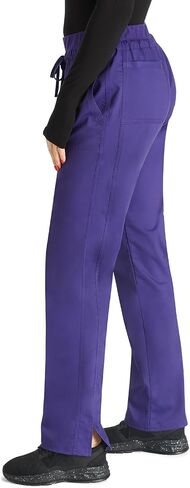 Cherokee Scrub Pants for Women Mid Rise Tapered Leg Drawstring Bottom WW105 in Saudi Arabia