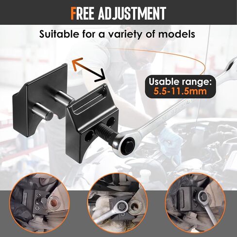 New upgraded lower control arm pry tool, suspension removal, pry bar wrench adapter head, casing removal and pry bar adapter tool set designed for use with 1/2" drive extension breaker bars (Style A) in Saudi Arabia
