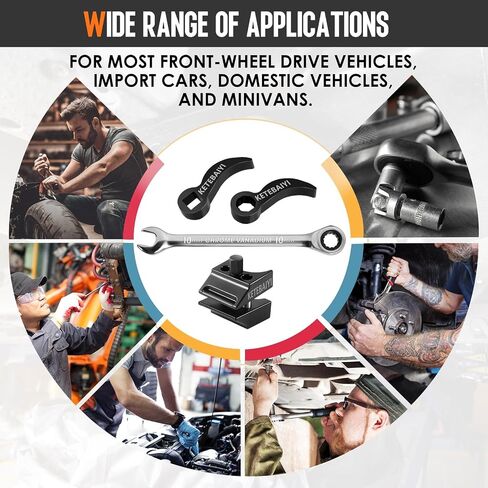 New upgraded lower control arm pry tool, suspension removal, pry bar wrench adapter head, casing removal and pry bar adapter tool set designed for use with 1/2" drive extension breaker bars (Style A) in Saudi Arabia