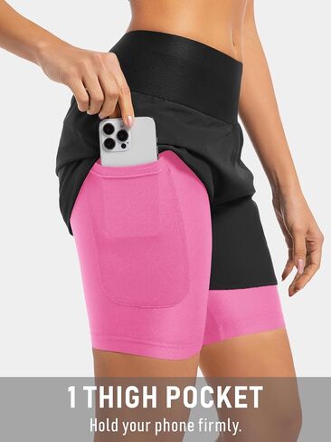شورت الدراجات الجبلية للسيدات في Qualidyne 4D سراويل دراجة ركوب الدراجات MTB دراجة للسيدات للسيدات جيوب السوستة in Kuwait