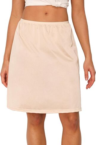 Women's Nylon Half Slips for Under Dresses Anti-Static Underskirt in Saudi Arabia
