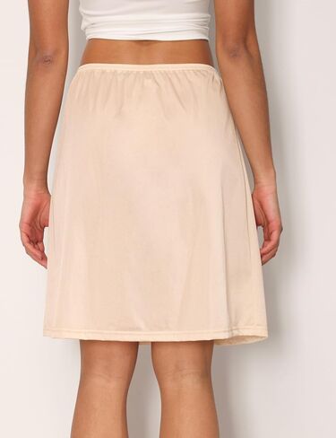 Women's Nylon Half Slips for Under Dresses Anti-Static Underskirt in Saudi Arabia