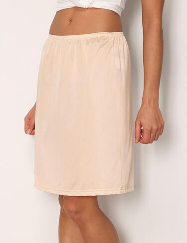 Women's Nylon Half Slips for Under Dresses Anti-Static Underskirt in Saudi Arabia