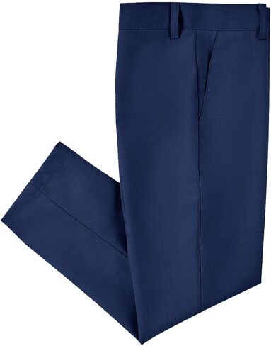 بنطلون لباس الأولاد للأطفال السراويل الموحدة الموحدة مع الخصر القابل للتعديل in Kuwait