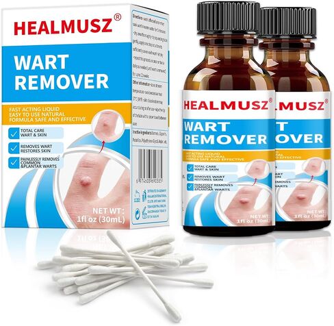 Fast-Acting Wart Remover Freeze Off,Salicylic Acid Wart Remover for Men Women-Wart Removal for Plantar Wart,Genital Wart,H Warts,Common Wart,Flat Wart,Corn,Callus 30 ML. (1Pc, Fresh) in Saudi Arabia