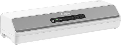 آلة تغليف Fellowes Amaris™ 125، للاستخدام في المدرسة أو المكتب، بعرض 12.5 كحد أقصى، مع 10 أوراق تغليف خالية من المربى in Saudi Arabia