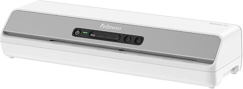 آلة تغليف Fellowes Amaris™ 125، للاستخدام في المدرسة أو المكتب، بعرض 12.5 كحد أقصى، مع 10 أوراق تغليف خالية من المربى in Saudi Arabia