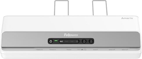 آلة تغليف Fellowes Amaris™ 125، للاستخدام في المدرسة أو المكتب، بعرض 12.5 كحد أقصى، مع 10 أوراق تغليف خالية من المربى in Saudi Arabia