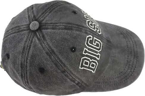 Big Sis Hats for Girls, Funny Adjustable Cotton Embroidered Kids Baseball Cap in Kuwait
