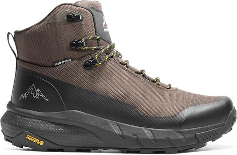 Nortiv 8 Men's Mid's Mid Waterproof Boots Outdoor Lightweight Breatable Camping Mountaining Shoes Hydrotrek in Saudi Arabia
