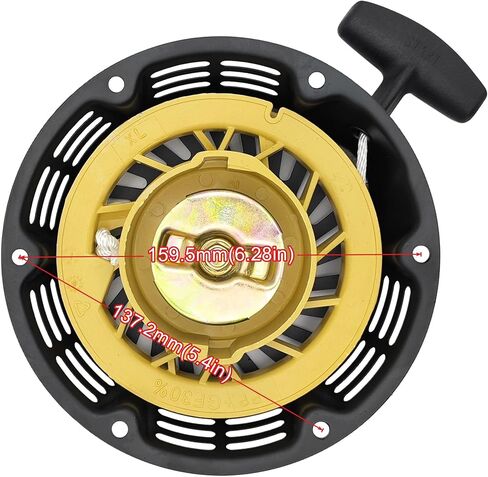 Strongthium Pull Start Recoil Starter Assembly for Predator Rato 212cc 196cc 6.5HP 7HP Go Kart Mini Bike Generators Non Hemi in Saudi Arabia
