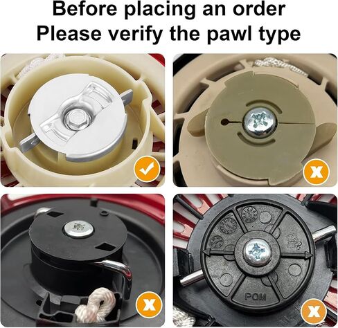 Strongthium Pull Start Recoil Starter Assembly for Predator Rato 212cc 196cc 6.5HP 7HP Go Kart Mini Bike Generators Non Hemi in Saudi Arabia