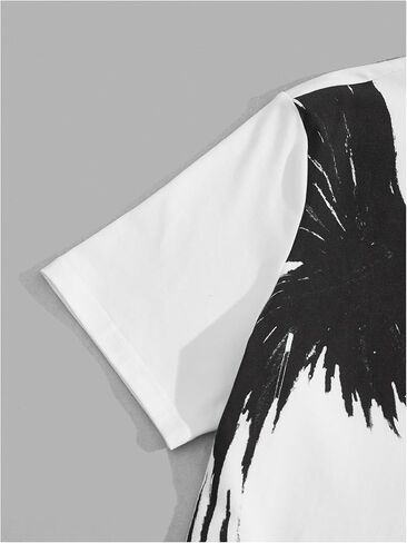 SOLY HUX Men's 2 Piece Outfits Graphic Print Short Sleeve T Shirt Tops and Sweatpants Camo Outfit Set in Saudi Arabia