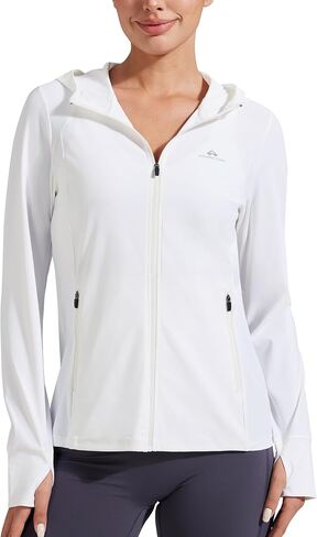 Pioneer Camp Women's UPF 50+ UV Sun Protection Jacket Hooded SPF Cooling Sun Shirt Lightweight Hiking Fishing Summer Clothing in Saudi Arabia