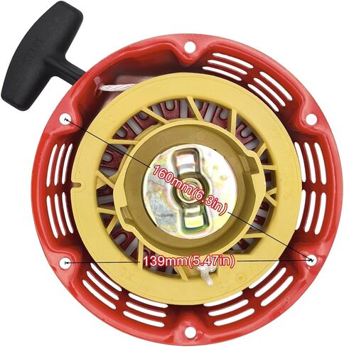 Strongthium Pull Start Recoil Starter Assembly for Predator Rato 212cc 196cc 6.5HP 7HP Go Kart Mini Bike Generators Non Hemi in Saudi Arabia