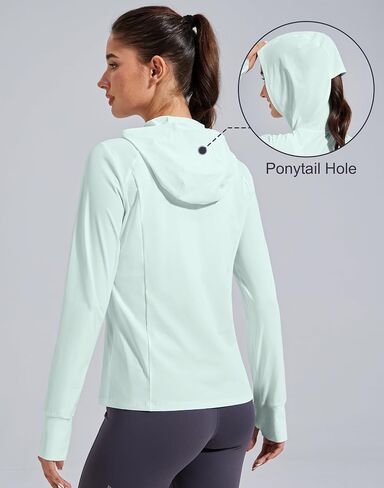 Pioneer Camp Women's UPF 50+ UV Sun Protection Jacket Hooded SPF Cooling Sun Shirt Lightweight Hiking Fishing Summer Clothing in Saudi Arabia