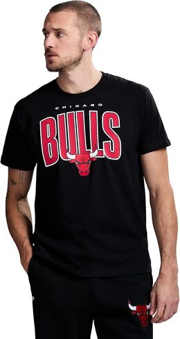 Men's X NBA Officially Licensed Graphic Short Sleeve Lightweight Classic Crew Neck Cotton T-Shirt in Kuwait