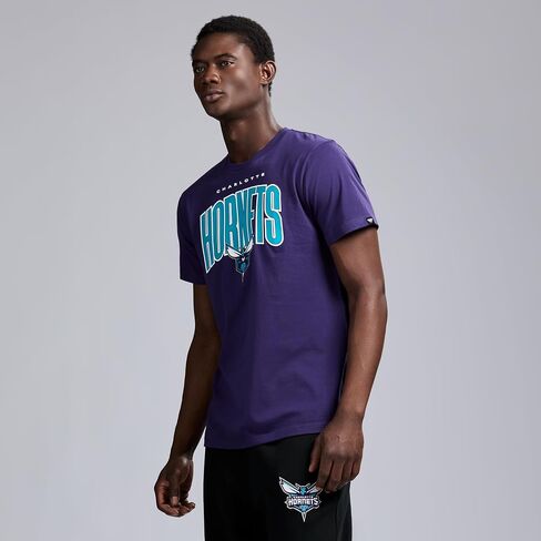 Men's X NBA Officially Licensed Graphic Short Sleeve Lightweight Classic Crew Neck Cotton T-Shirt in Kuwait