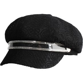 Women Summer Fall Lace Newsboy Hat Paperboy Painter Cap Visor Beret