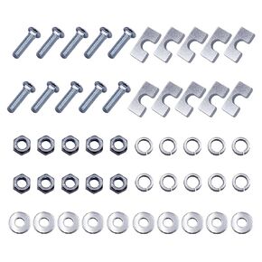 Installation Hardware Kit for Fifth-Wheel Mounting Brackets and Universal Rails (10-Bolt)