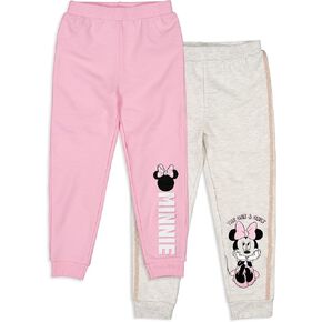 Disney Girls' Minnie Mouse Jogger Pant 2-pack
