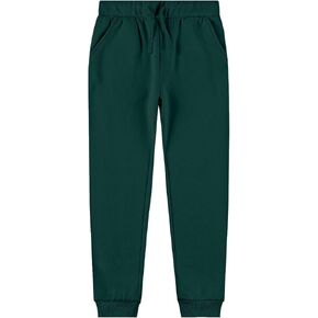 Kid Nation Kids Unisex Soft Brushed Fleece Casual Pull On Jogger Sweatpants with Pockets for Boys or Girls