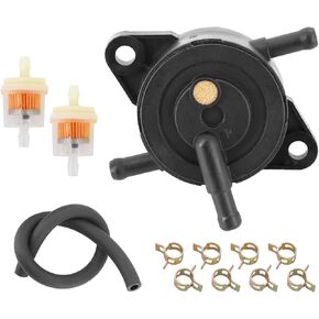Fuel Pump kit UC16533 for John Deere X300 X300R X304 X350R X310 X320 X324 X360 X500 X530 X534 647A 657A 667A Z445 Z465 Replace 520-444 054-113