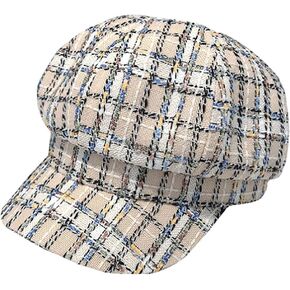 المرأة القطن مزيج Newsboy Cap Cabbie Paperboy Painter Hat Hat