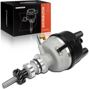 موزع جرار A-Premium مع CAP و Rotor متوافق مع Ford New Holland 500 ، 501 ، 600 ، 601 ، 700 ، 701 ، 800 ، 801 ، 900 ، 901 ، 2000-4000 4 Cylinder