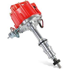 Hei Distributor Red Cap 65000 Volts Lesting for Ford Big Block Fe V8 محركات 352 360 390 406 410 427