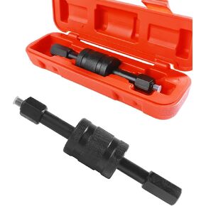 Diesel Injector Puller,Car Accessories Injector Puller,Fuel Injector Removal Tool,Fuel Injector Puller with M8 M12 M14 Thread Adapters,Use to Easily Remove Injectors for Testing and Cleaning