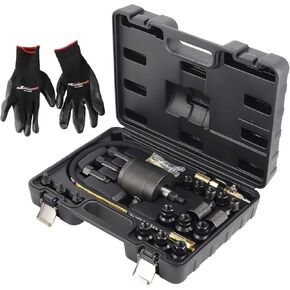 maXpeedingrods 40 Pcs Diesel Fuel Injector Puller Removal Tool, Auto Truck Diesel Injector Extractor Removal Tool, Slide Hammer Fuel Injector Removal Tool Kit for Diesel Engines