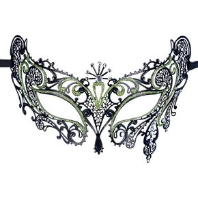RhinestoneMasquerade Mask for Women - Antique Venetian Mask 2025 Mardi Gras Face Accessory for Woman