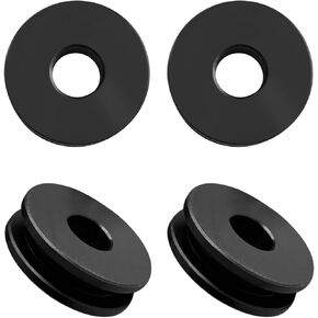 Motorcycle Bushing Windshield Bushing Windshield Grommets 4PCS Detachable Windshield Bushing Replacement for Harley Motorcycle Softail Road Heritage King