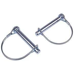 2pcs 105188 Plow Push Tube Pin Kit 3/8 "دبابيس سريعة ل ATV Pro-Series Plow و Moose ATV Push Tubes