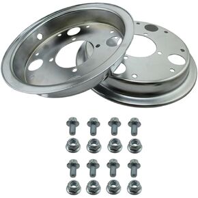 3.50 x 8" Wheel Rim With Bolts & Screws For Honda Z50A Z50 Z50J Z50R Monkey Gorilla Bike (Red)