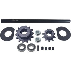 Jackshaft Go Kart Minibike Complete Jackshaft Kit 3/4" X 14" 40/41/420 Chain