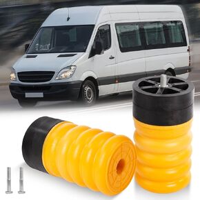 313-54 Springs Helper Helper Springs ل Dodge Ram Promaster 1500 | 2500 | 3500 (2014-presens) ، زوج مساعد التعليق الخلفي RV (اليسار واليمين) ، خالية من الصيانة ، ويقلل ويستقر على التأثير